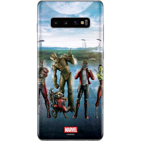 Marvel Guardians of the Galaxy Hero Squad Galaxy S10 Plus Skin