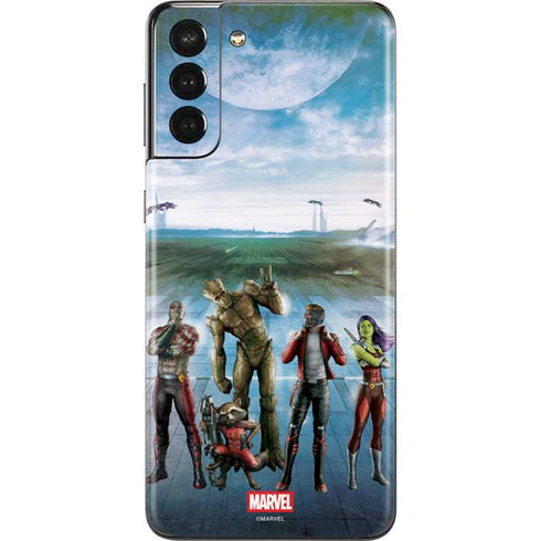 Marvel Guardians of the Galaxy Hero Squad Galaxy S21 Plus 5G Skin