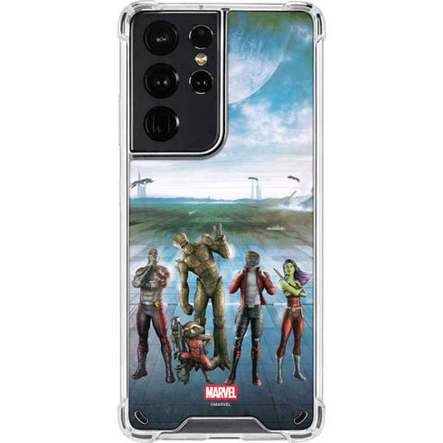 Marvel Guardians of the Galaxy Hero Squad Galaxy S21 Ultra 5G Clear Case