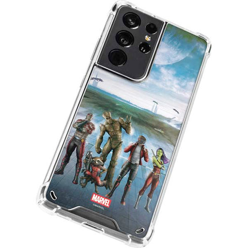 Marvel Guardians of the Galaxy Hero Squad Galaxy S21 Ultra 5G Clear Case
