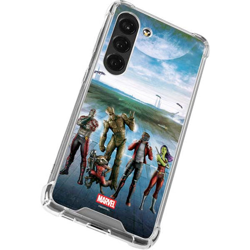 Marvel Guardians of the Galaxy Hero Squad Galaxy S23 Clear Case