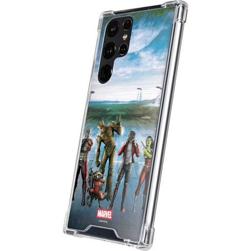 Marvel Guardians of the Galaxy Hero Squad Galaxy S23 Ultra Clear Case