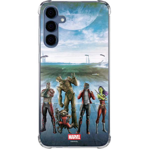 Marvel Guardians of the Galaxy Hero Squad Galaxy S24 Clear Case