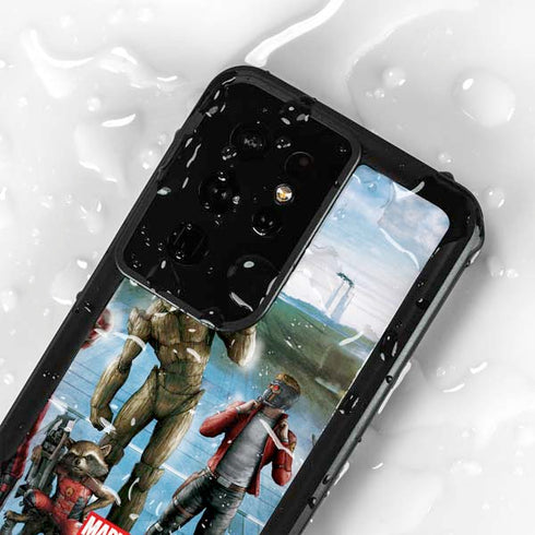 Marvel Guardians of the Galaxy Hero Squad Galaxy S24 Ultra Waterproof Case