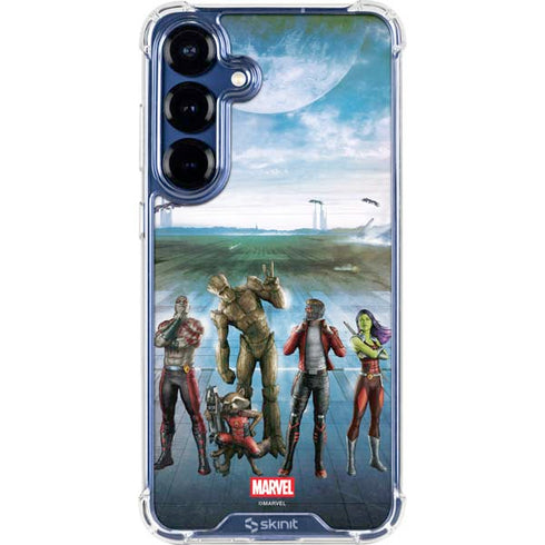 Marvel Guardians of the Galaxy Hero Squad Galaxy S25 Clear Case