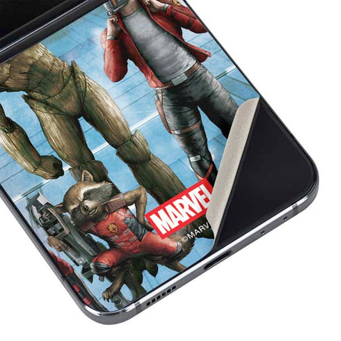 Marvel Guardians of the Galaxy Hero Squad Galaxy Z Flip5 5G Skin