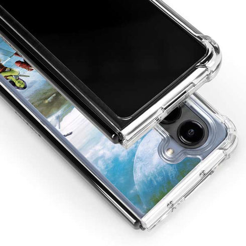 Marvel Guardians of the Galaxy Hero Squad Galaxy Z Fold5 5G Clear Case