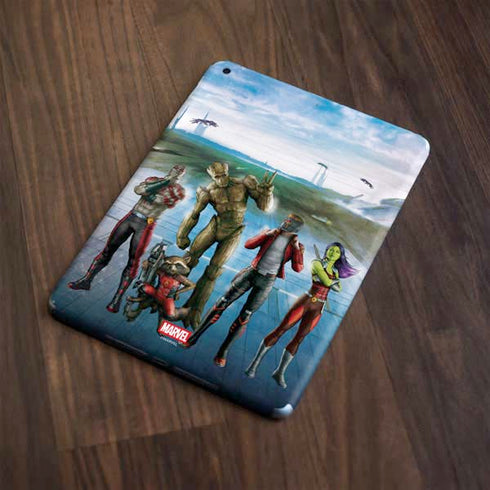 Marvel Guardians of the Galaxy Hero Squad Apple iPad Skin