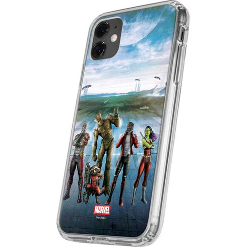Marvel Guardians of the Galaxy Hero Squad iPhone 11 Clear Case
