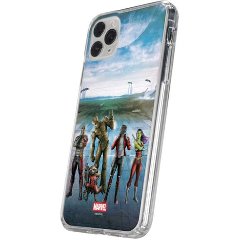 Marvel Guardians of the Galaxy Hero Squad iPhone 11 Pro Clear Case