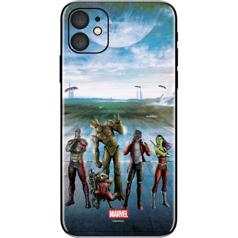 Marvel Guardians of the Galaxy Hero Squad iPhone 11 Skin