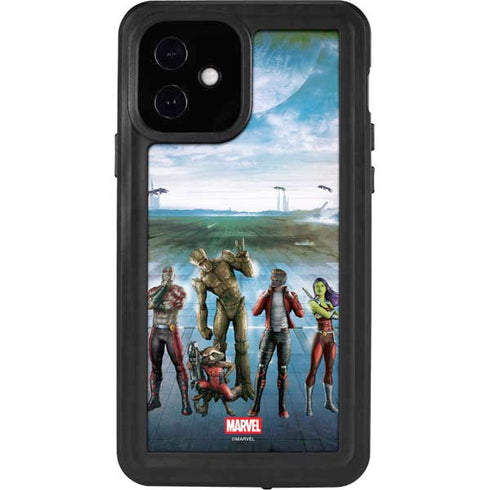 Marvel Guardians of the Galaxy Hero Squad iPhone 12 Waterproof Case