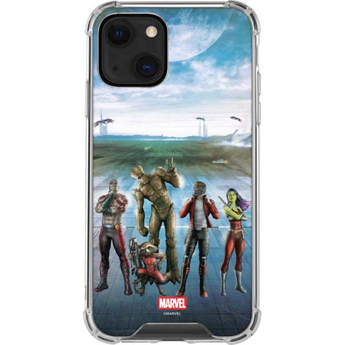 Marvel Guardians of the Galaxy Hero Squad iPhone 13 Clear Case