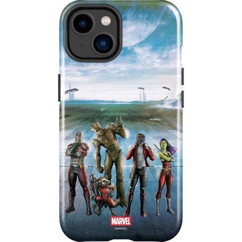 Marvel Guardians of the Galaxy Hero Squad iPhone 15 Impact Case