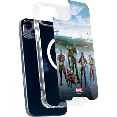 Marvel Guardians of the Galaxy Hero Squad iPhone 15 Plus MagSafe Case
