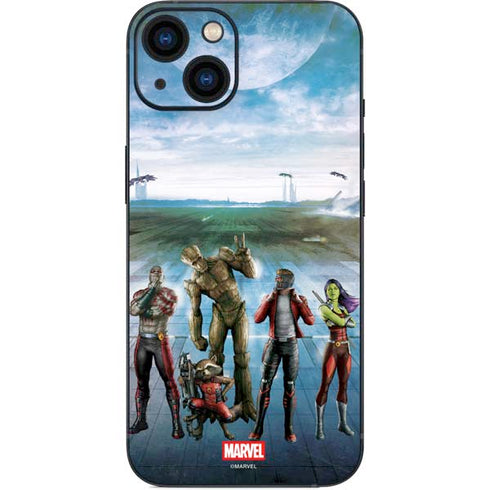 Marvel Guardians of the Galaxy Hero Squad iPhone 15 Plus Skin