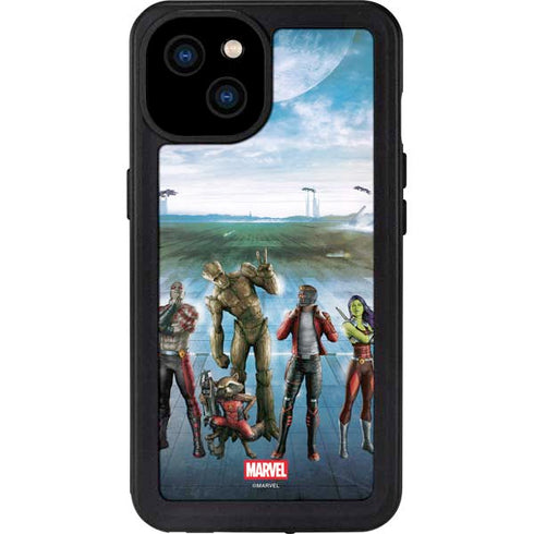 Marvel Guardians of the Galaxy Hero Squad iPhone 15 Plus Waterproof Case