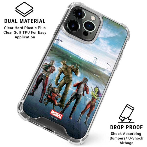 Marvel Guardians of the Galaxy Hero Squad iPhone 15 Pro Clear Case