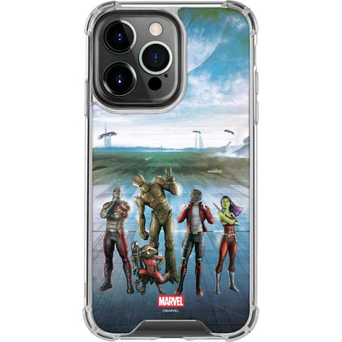 Marvel Guardians of the Galaxy Hero Squad iPhone 15 Pro Max Clear Case