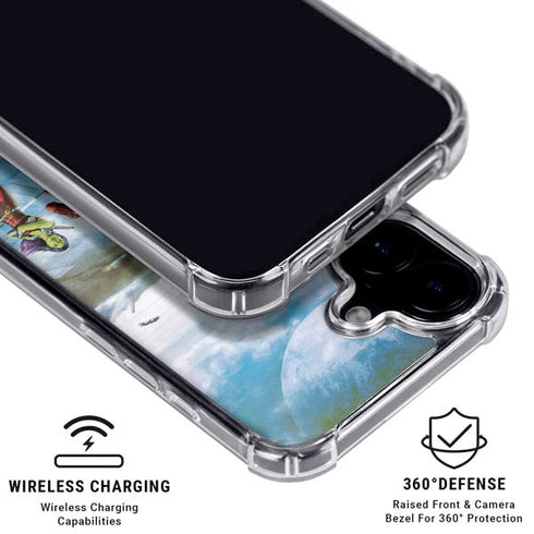 Marvel Guardians of the Galaxy Hero Squad iPhone 16 Clear Case