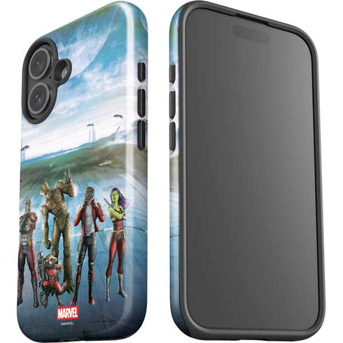 Marvel Guardians of the Galaxy Hero Squad iPhone 16 Impact Case
