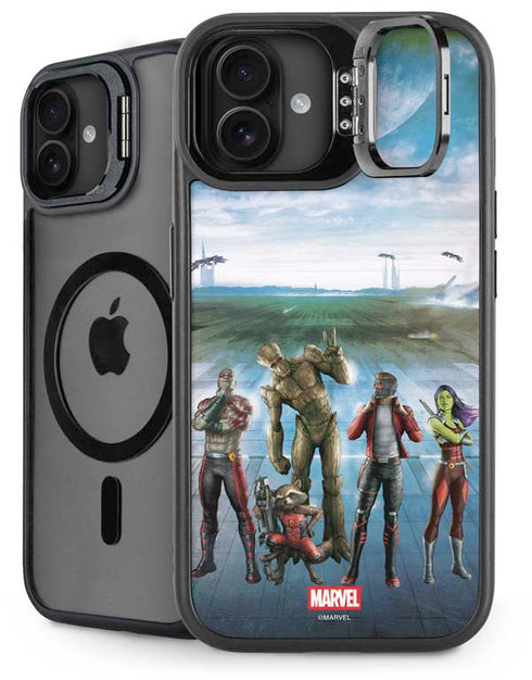 Marvel Guardians of the Galaxy Hero Squad iPhone 16 Kickstand Case