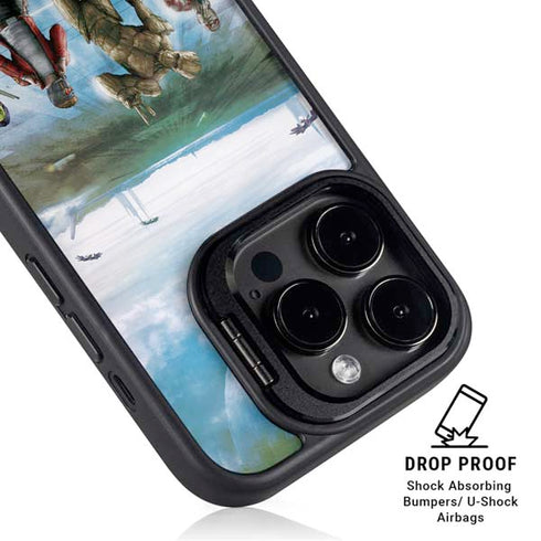 Marvel Guardians of the Galaxy Hero Squad iPhone 16 Pro Kickstand Case