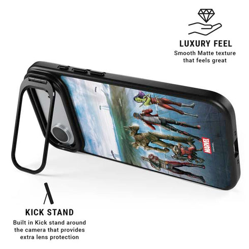Marvel Guardians of the Galaxy Hero Squad iPhone 17 Air Kickstand Case