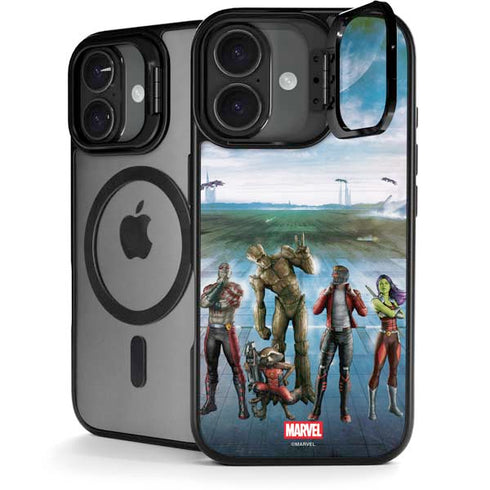 Marvel Guardians of the Galaxy Hero Squad iPhone 17 Kickstand Case