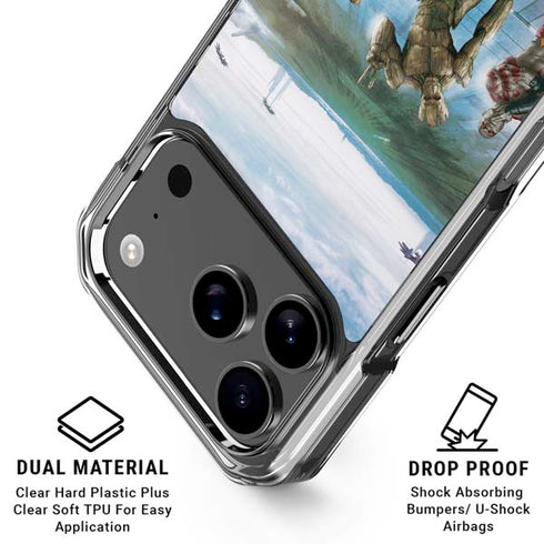 Marvel Guardians of the Galaxy Hero Squad iPhone 17 Pro Clear Case