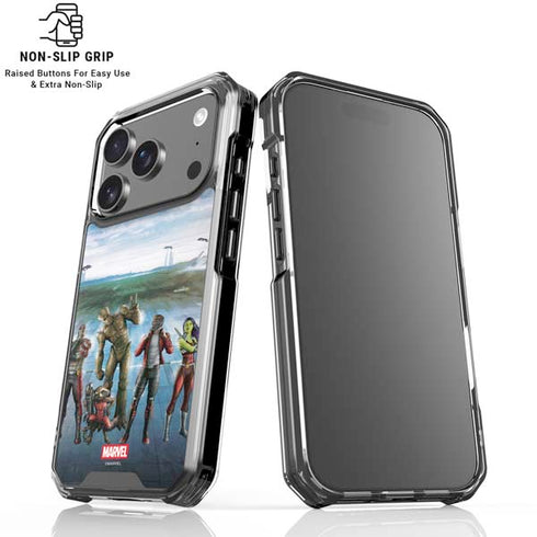 Marvel Guardians of the Galaxy Hero Squad iPhone 17 Pro Clear Case