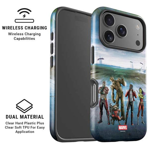 Marvel Guardians of the Galaxy Hero Squad iPhone 17 Pro Magsafe Impact Case