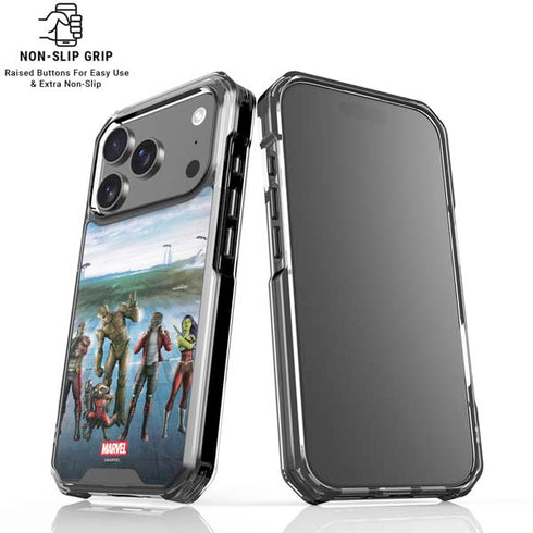 Marvel Guardians of the Galaxy Hero Squad iPhone 17 Pro Max Clear Case