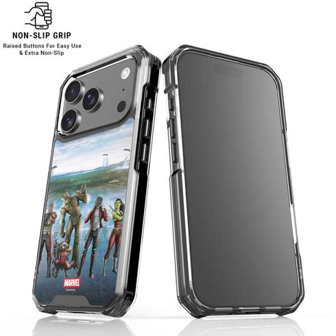Marvel Guardians of the Galaxy Hero Squad iPhone 18 Pro Clear Case