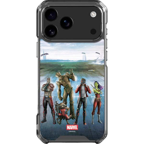 Marvel Guardians of the Galaxy Hero Squad iPhone 18 Pro Max Clear Case
