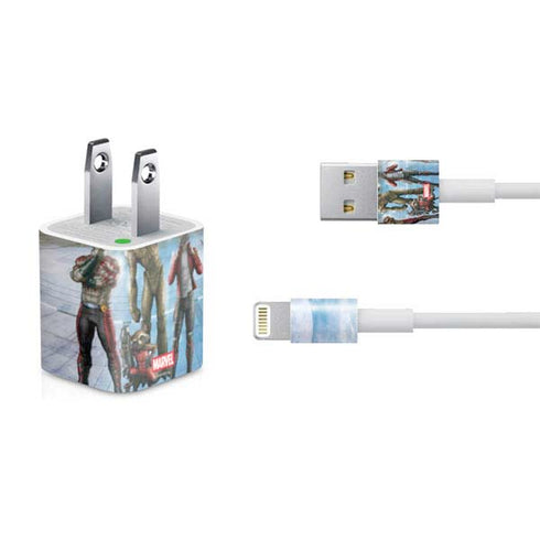 Marvel Guardians of the Galaxy Hero Squad iPhone Charger (5W USB) Skin