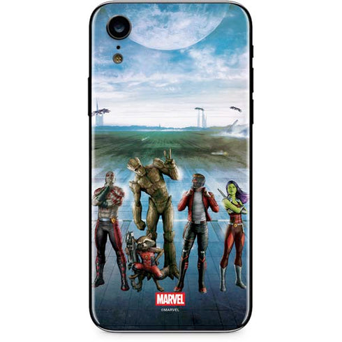Marvel Guardians of the Galaxy Hero Squad iPhone XR Skin