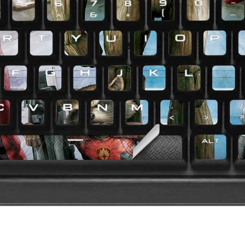 Marvel Guardians of the Galaxy Hero Squad K95 RGB PLATINUM Mechanical Gaming Keyboard Skin