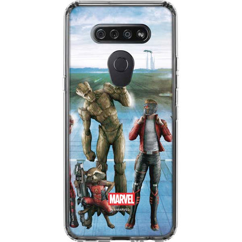 Marvel Guardians of the Galaxy Hero Squad LG K51/Q51 Clear Case