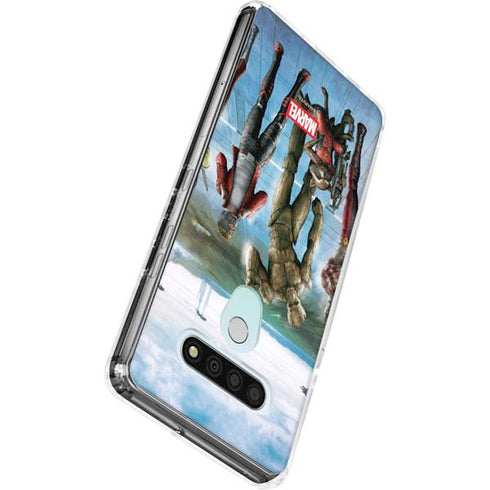 Marvel Guardians of the Galaxy Hero Squad LG Stylo 6 Clear Case