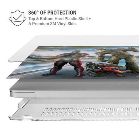 Marvel Guardians of the Galaxy Hero Squad MacBook Pro 15in (2016-19) Case plus Skin