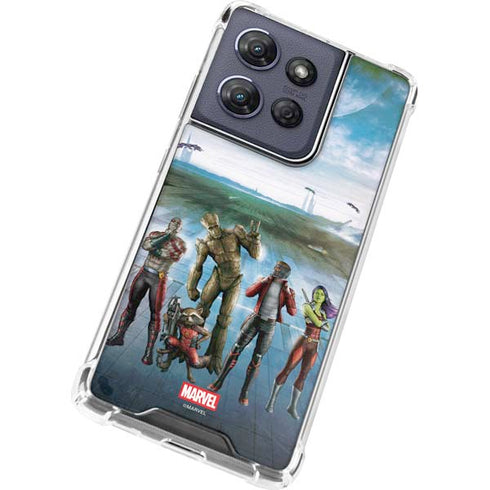 Marvel Guardians of the Galaxy Hero Squad Moto G Play 5G (2025) Clear Case
