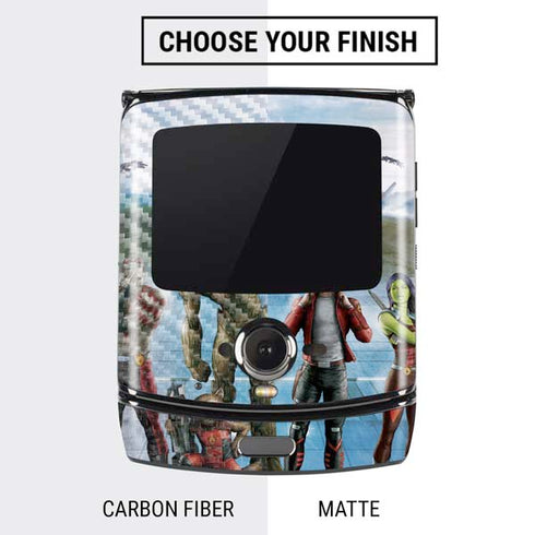 Marvel Guardians of the Galaxy Hero Squad Motorola RAZR Skin