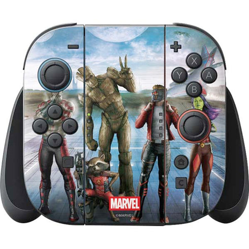 Marvel Guardians of the Galaxy Hero Squad Nintendo Switch 2 (2025) with Joy-Con Skin