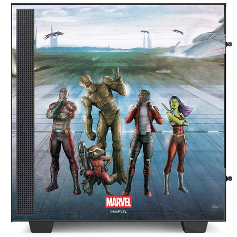 Marvel Guardians of the Galaxy Hero Squad NZXT H510 Compact ATX Mid-Tower Case Skin