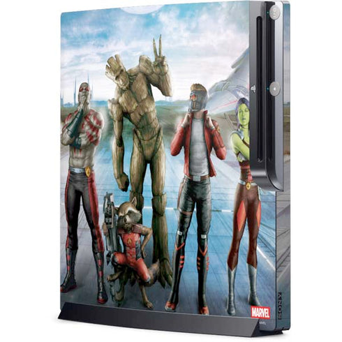 Marvel Guardians of the Galaxy Hero Squad Playstation 3 & PS3 Slim Skin
