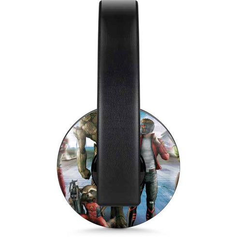 Marvel Guardians of the Galaxy Hero Squad PlayStation 4 Gold Wireless Headset Skin