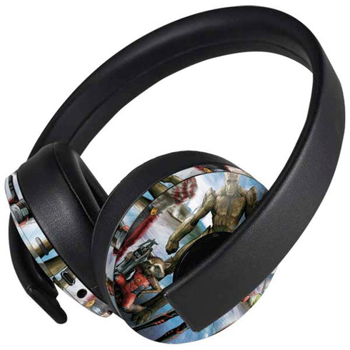 Marvel Guardians of the Galaxy Hero Squad PlayStation 4 Gold Wireless Headset Skin