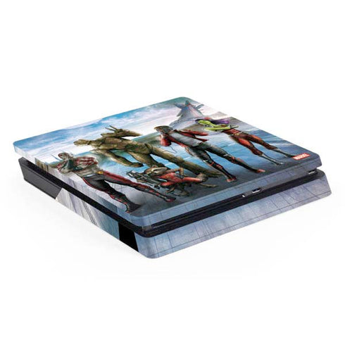 Marvel Guardians of the Galaxy Hero Squad PS4 Slim Skin