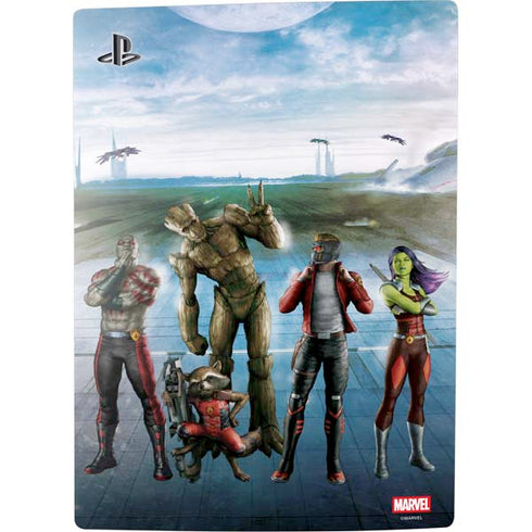 Marvel Guardians of the Galaxy Hero Squad PS5 Console Skin